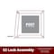 Ekena Millwork 8"W x 9'H Craftsman Classic Square Non-Tapered Fluted Column w/ Standard Capital & Standard Base EC0809ENFSTST - alternate 2